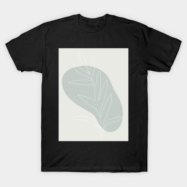 Leaves Art Print T-Shirt by jessycroft